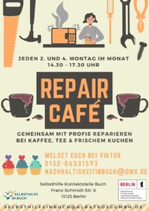 Repaircafé im Bucher Bürgerhaus @ Bucher Bürgerhaus, 1.n OG rechts