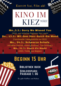 "Kino im Kiez": Schwarze Schafe @ Stadtteilbibliothek Buch