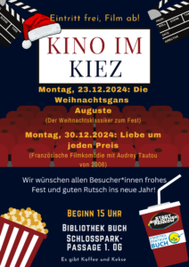 "Kino im Kiez": Weihnachtsgans Auguste @ Stadtteilbibliothek Buch