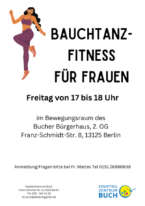 Bauchtanz - Fitness für Frauen @ Bucher Bürgerhaus, 2. OG, Sportraum