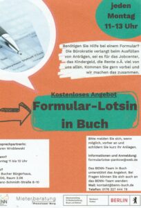 Bucher Bürgerhaus: Formular-Lotsin @ Bucher Bürgerhaus, R. 2.06